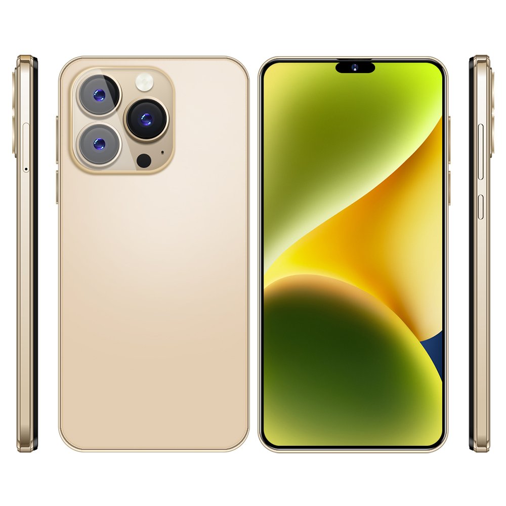 Original i15 phone 15 pro max neuf 6.7 inch 12GB + 512Gb Clone IOSS smartphone 8-core celulares 15 pro max unlocked mobile phone